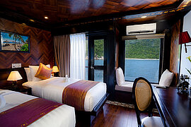 Oberdeck Kabine mit Balkon Oberdeck mit Balkon - R/V La Marguerite