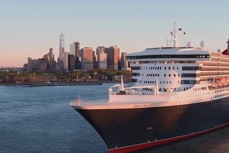 Queen Mary 2, New York