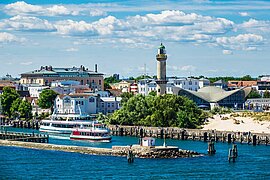 Leuchtturm von Warnemünde, Deutschland