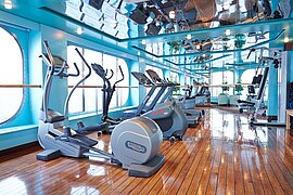 Fitnessraum, MS Hamburg