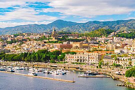 Messina auf Sizilien, Italien