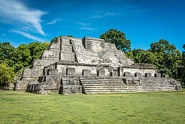 Altun-Ha Maya Tempelanlag in Belize, Belize