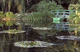 Anwesen von Claude Monet bei Giverny in Frankreich