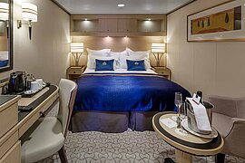 Innenkabine, Queen Mary 2