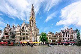 Notre Dame von Antwerpen, Belgien