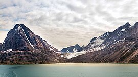 Landschaft vom Skjoldungen-Fjord, Grönland