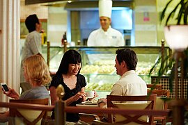 International Cafe, Diamond Princess