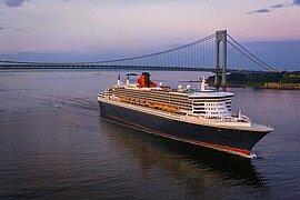 Außenansicht, Queen Mary 2