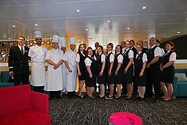 Crew, MS Elbe Princesse