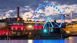 Innenstadt von Helsinki, Finnland