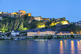 Festung Ehrenbreitstein Koblenz, Deutschland