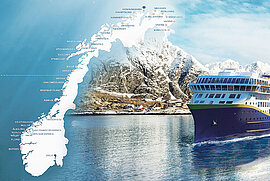 Route, Havila Postschiff