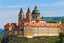 Benediktiner Abtei in Melk, Österreich