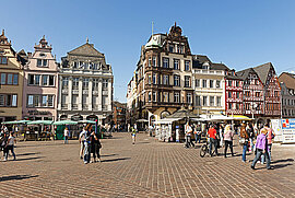 Marktplatz von Trier, Deutschland