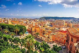 Cagliari auf Sardinen, Italien