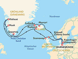 Ihre Reiseroute