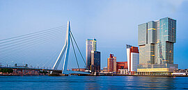 Skyline, Rotterdam, Niederlande