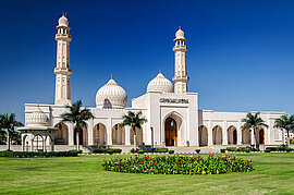 Sultan Qaboos Grand Mosque in Muscat, Oman
