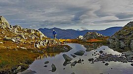 Mofjellet bei Brønnøysund, Norwegen