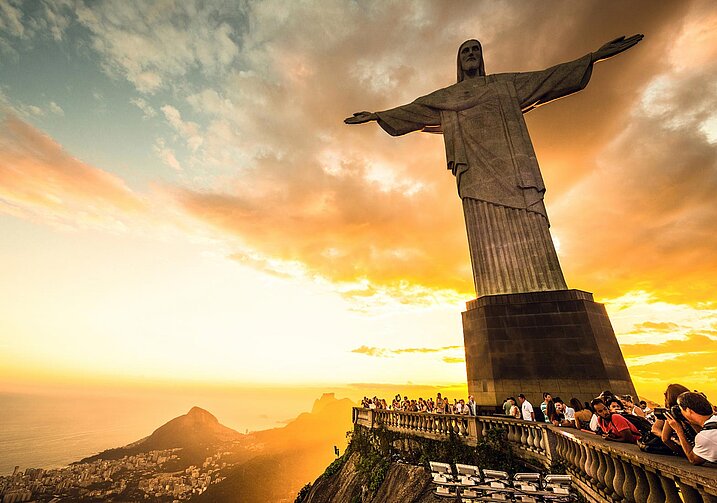 Christusstatue, Rio de Janerio, Brasilien