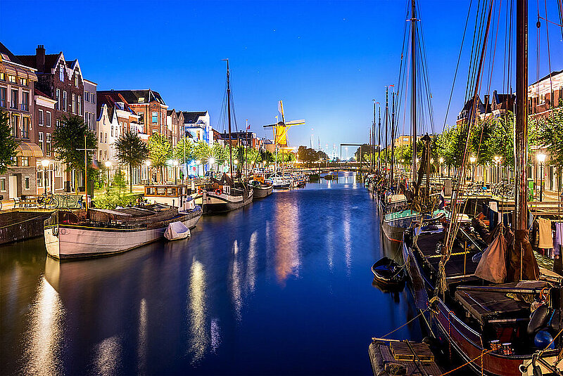 Delfshaven, Rotterdam, Niederlande
