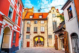 Alstadt von Riag, Lettland