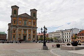 Fredirikskyrkan Barockkirche in Karlskrona, Schweden
