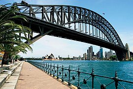 Harbour Bridge in Sydney, Australien