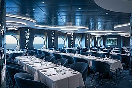Bubbles Restaurant, MSC World Europa