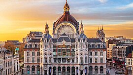 Hauptbahnhof, Antwerpen, Belgien