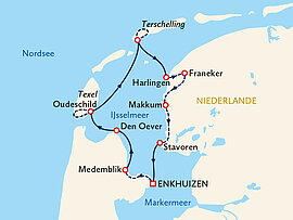 Ihre Reiseroute