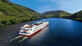 Douro Queen im Douro Tal, Portugal