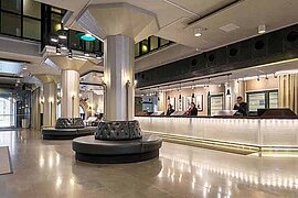 Rezeption, Hotel Scandic Grand Marina in Helsinki, Finnland