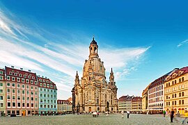 Frauenkirche in Dresden, Deutschland