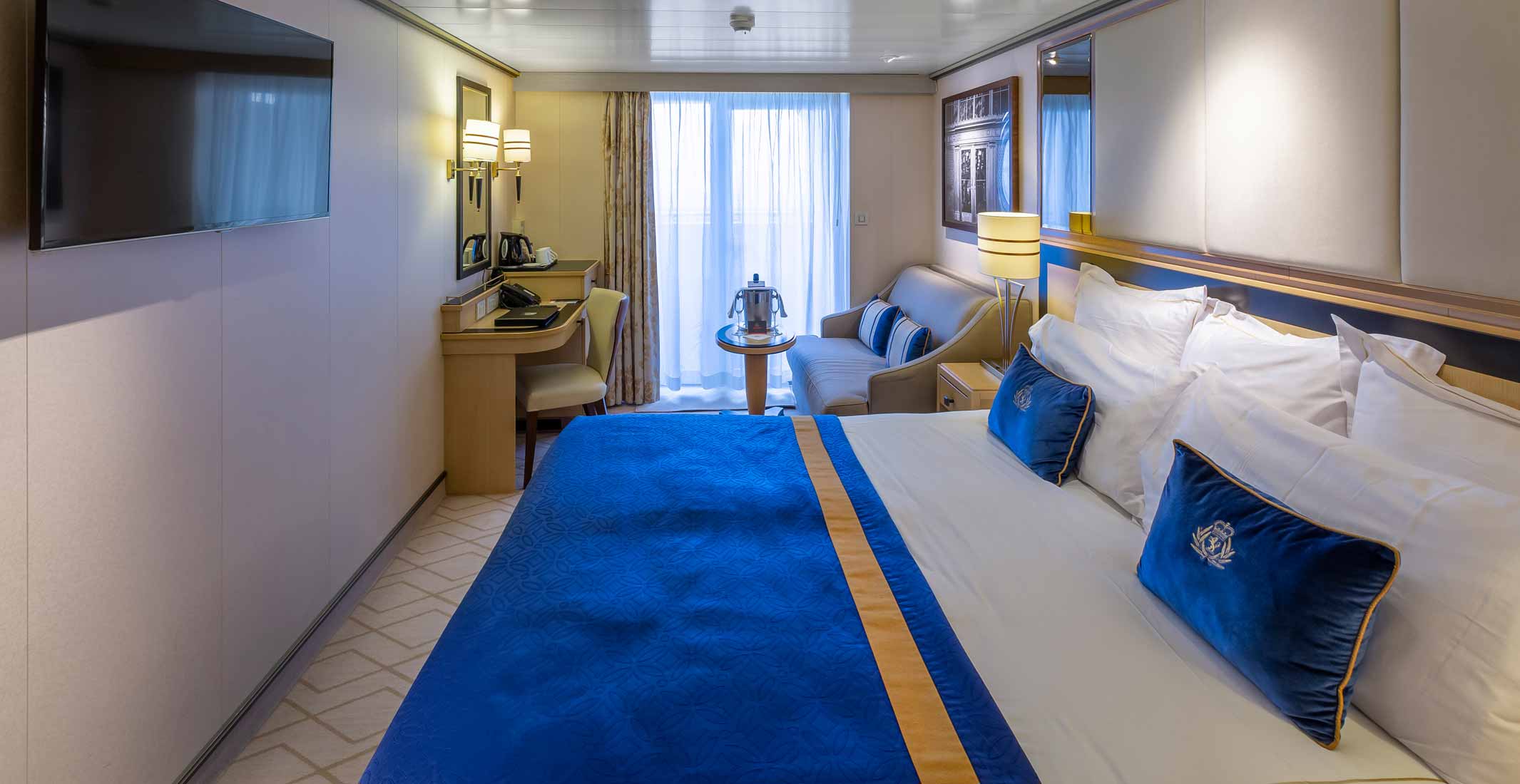 Balkonkabine, Queen Mary 2