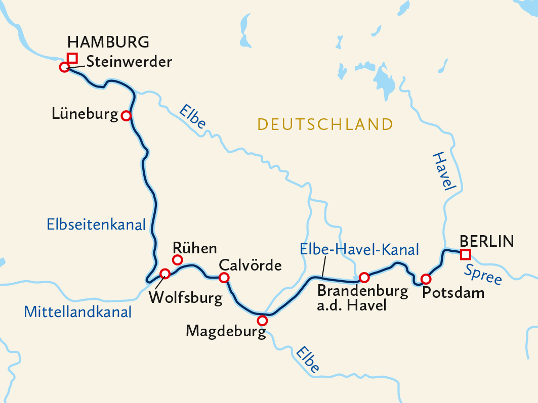 Ihre Reiseroute