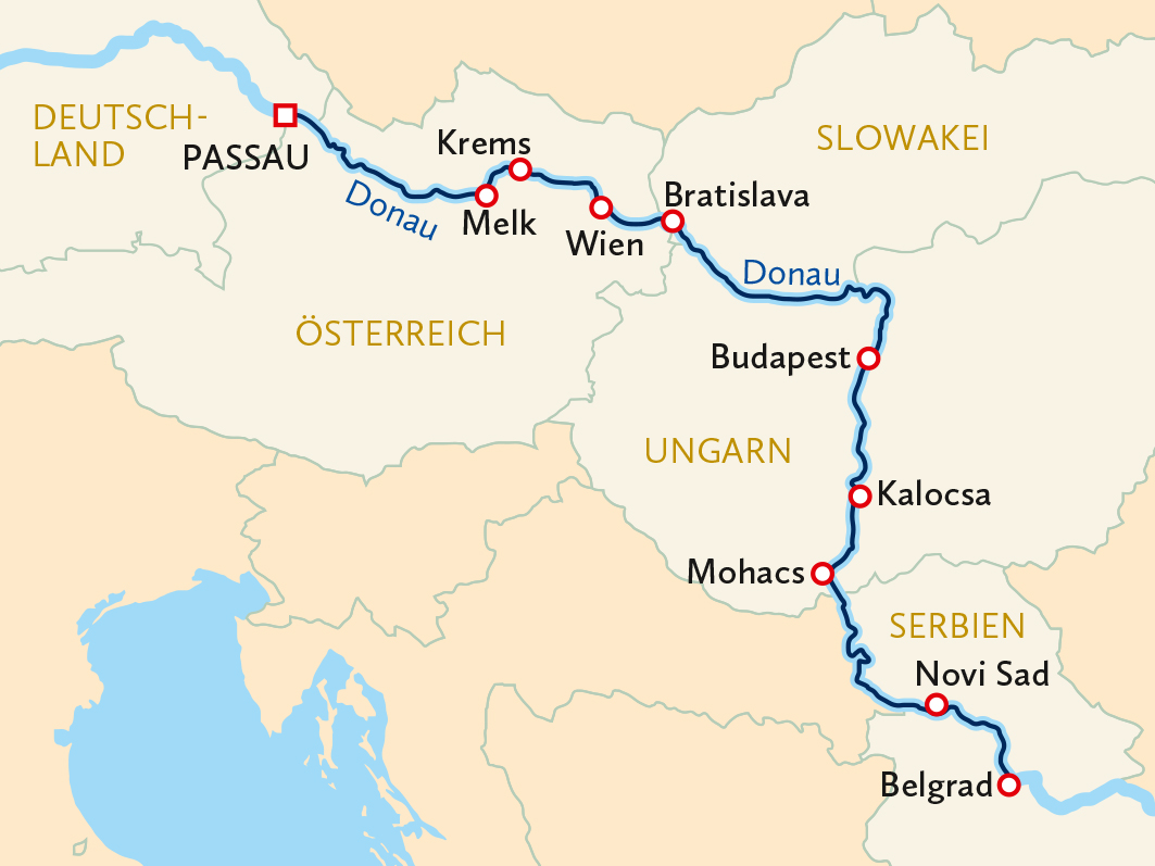Ihre Reiseroute