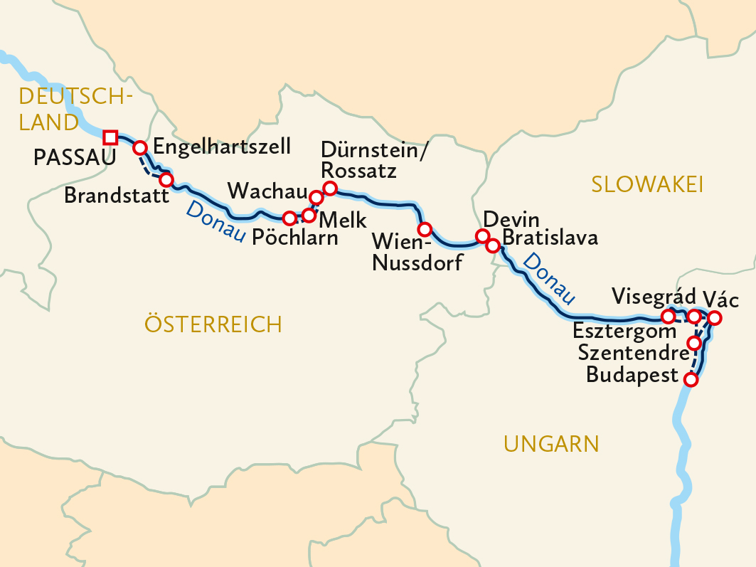 Ihre Reiseroute
