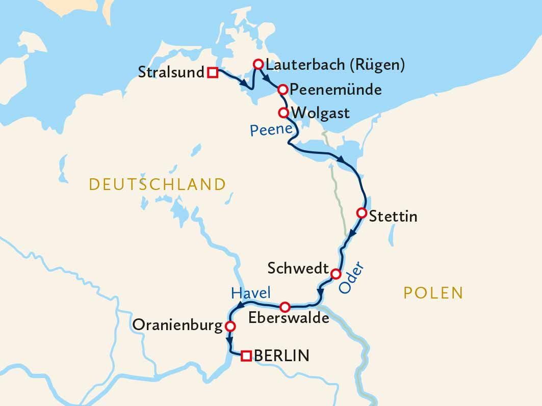 Ihre Reiseroute
