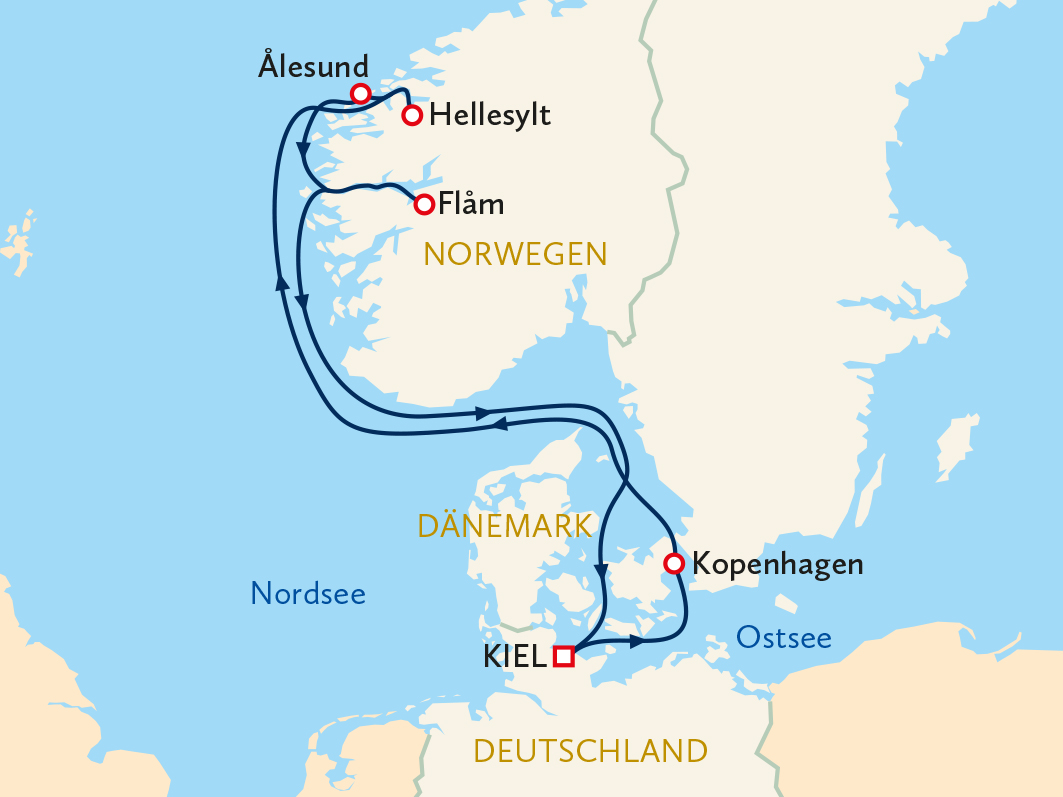 Ihr Reiseverlauf