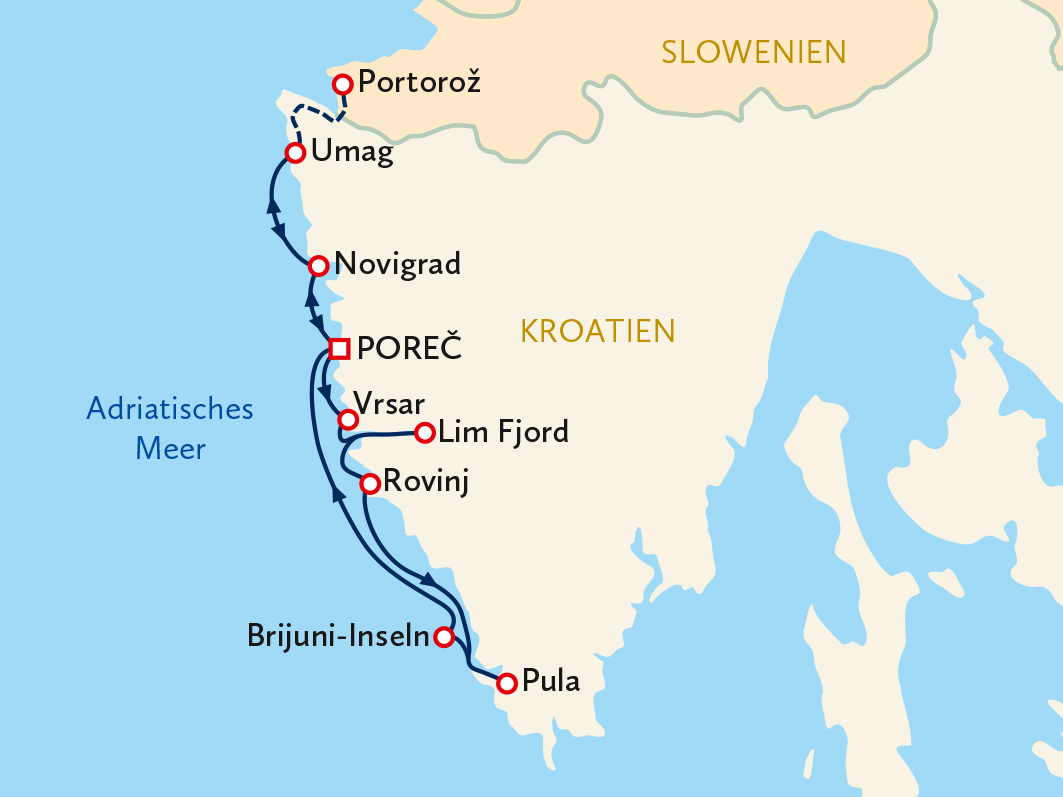 Ihr Reiseverlauf