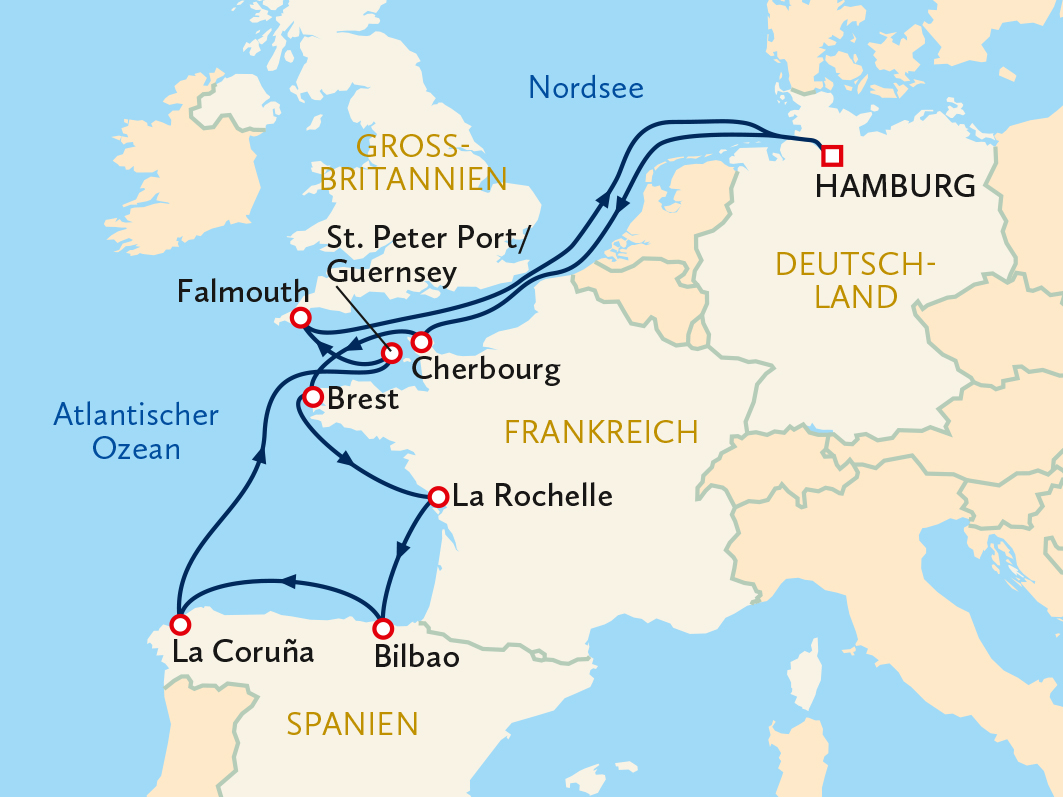 Ihr Reiseverlauf