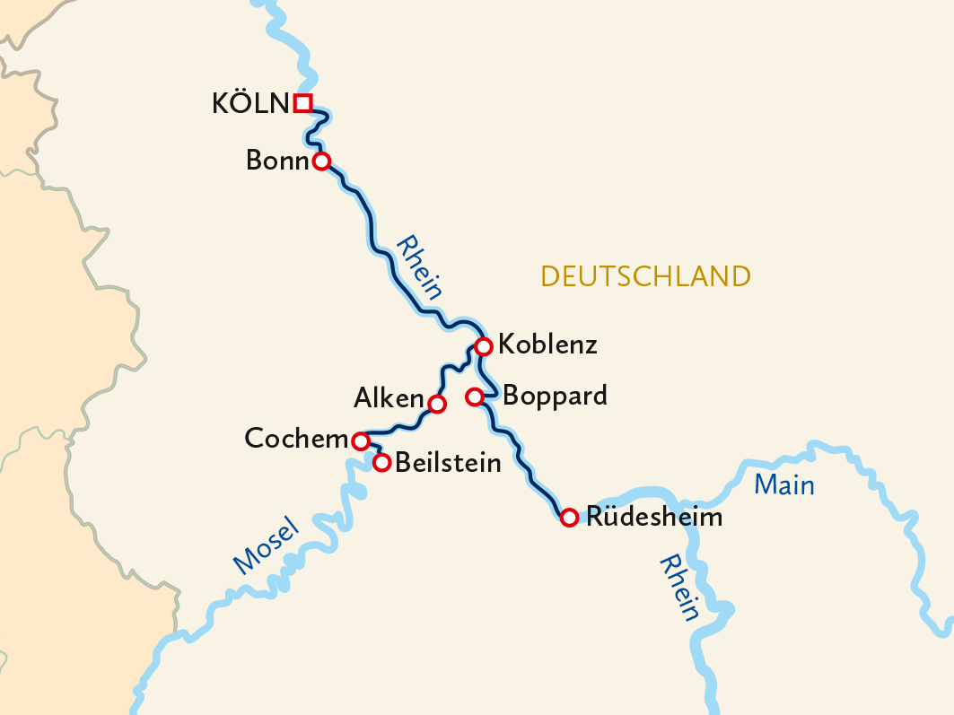 Ihre Reiseroute