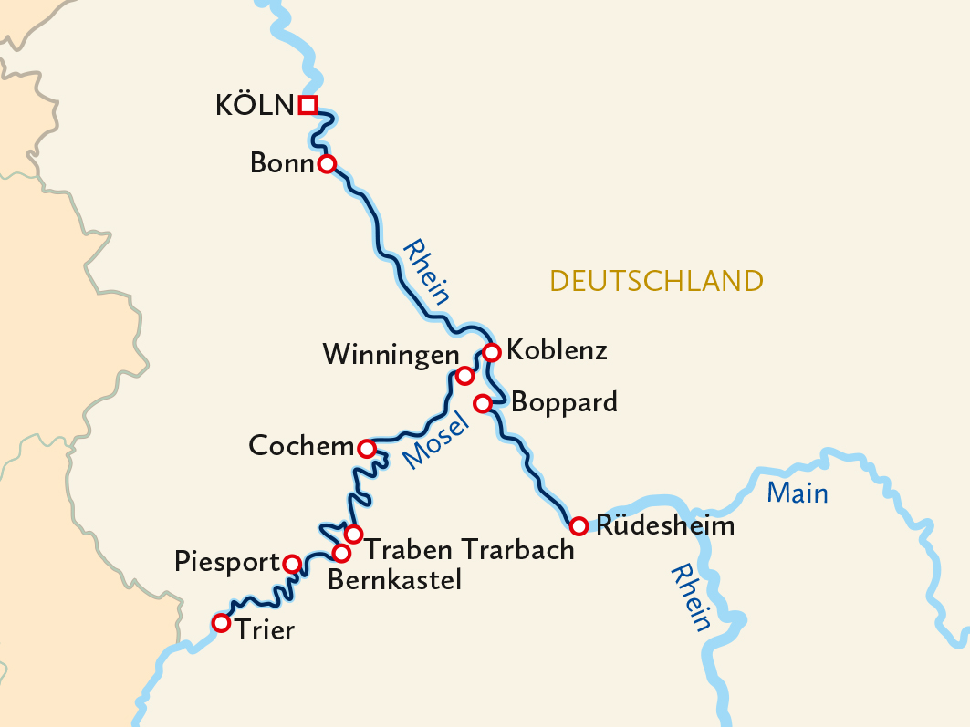 Ihre Reiseroute
