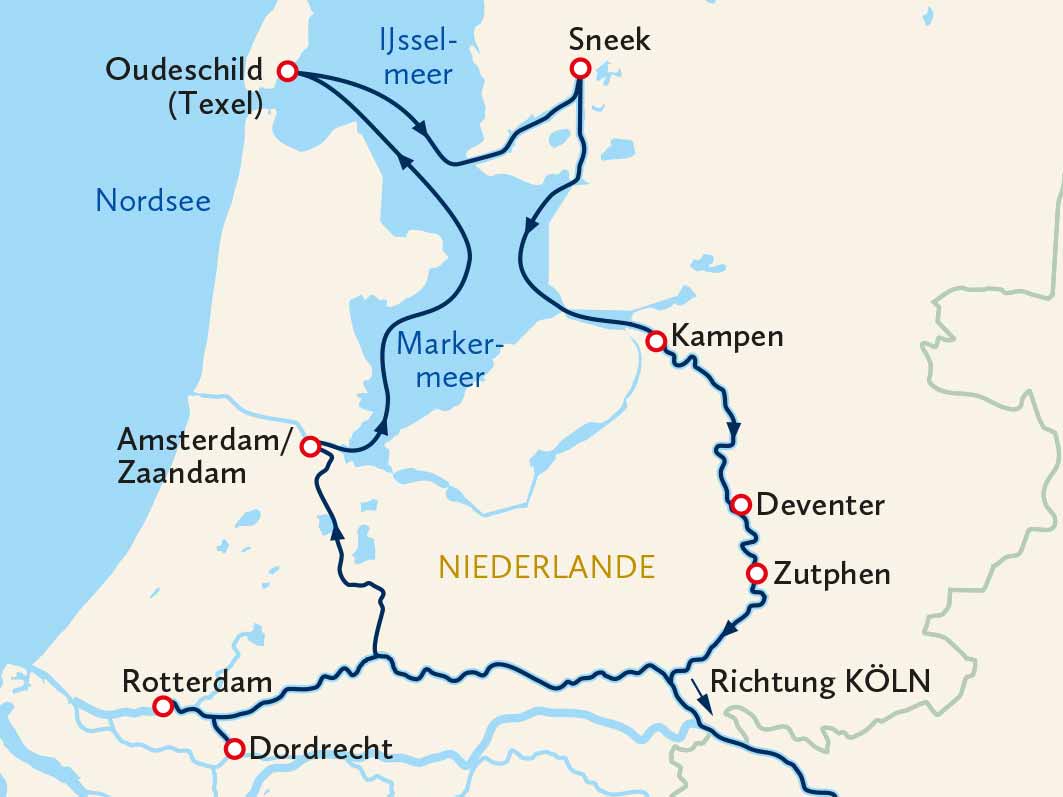 Ihr Reiseverlauf