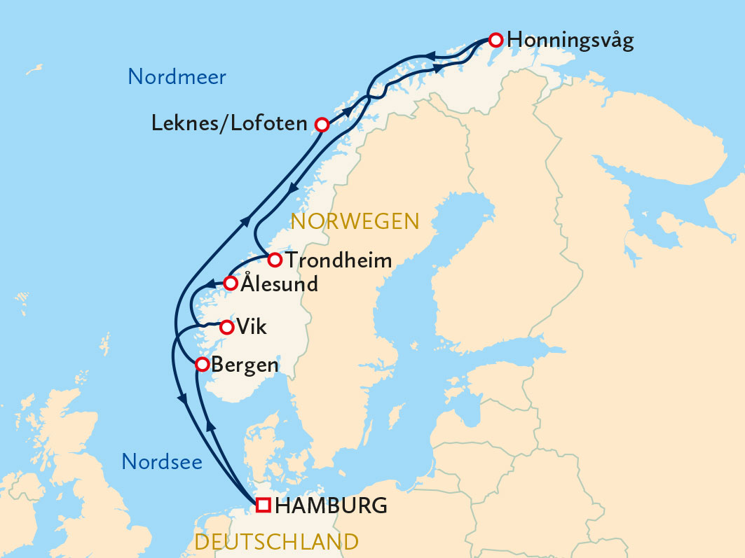 Ihr Reiseverlauf