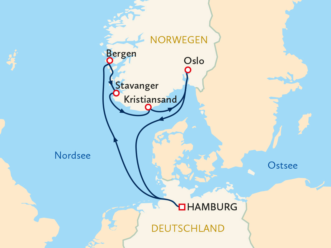 Ihr Reiseverlauf