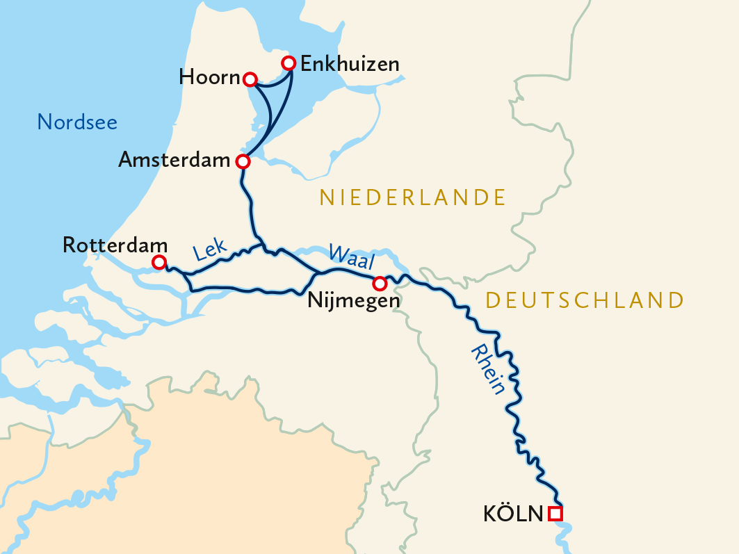 Ihre Reiseroute