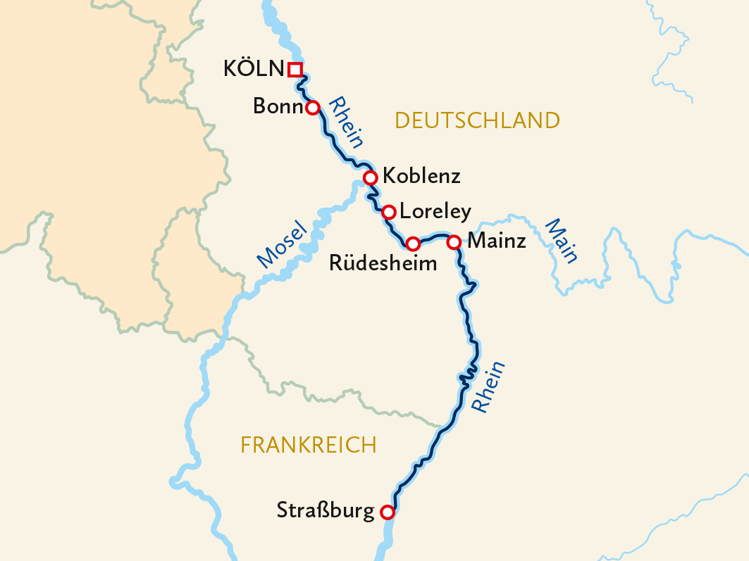 Ihre Reiseroute