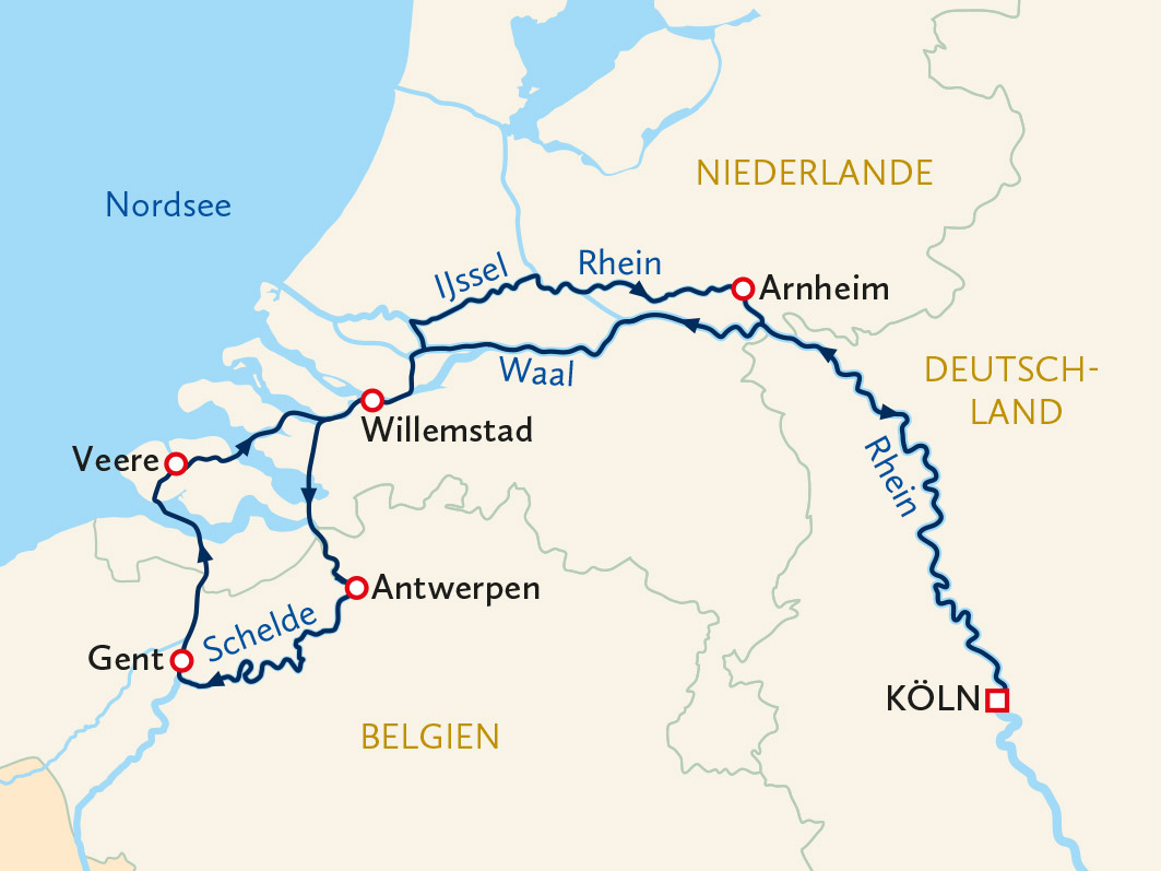 Ihr Reiseverlauf